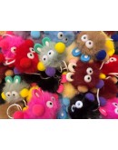 Μπρελόκ διάφορα λούτρινα παιχνίδια 13-15 cm (σακούλα)