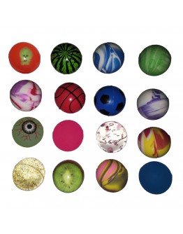 Λαστιχένιες Τρελόμπαλες Φ32 (σακούλα)