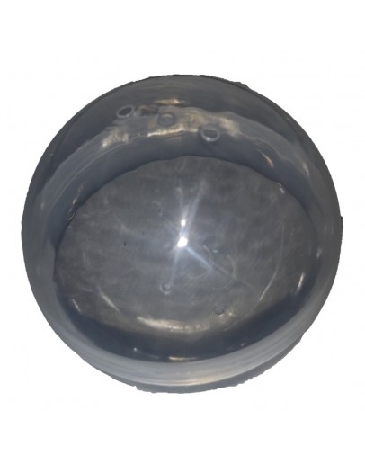 Πλαστική διαφανής κάψουλα μεγέθους Φ100